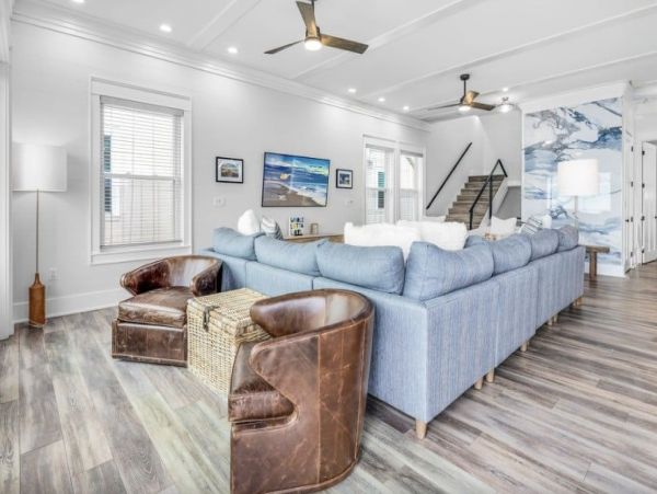 Elegant Beachfront Escape with Private Pool & Gulf Views in St. George Island Hot Tub Beach